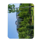 ゴールデン・ゲートの森の上のソロジン山頂 マグネット (縦)