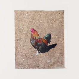 ゴールデン・コッケル・ロースター織物 タペストリー