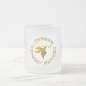 ゴールデン·コンファーメント&聖霊 フロストグラスマグカップ (中央)