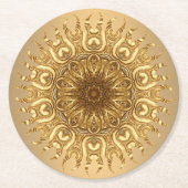 ゴールデン·サン ラウンドペーパーコースター (正面)