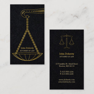 ゴールデン・スケール プロフェッショナル弁護士 名刺