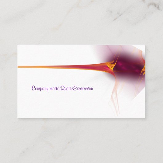 ゴールデン・ストリーク 名刺 (裏面)