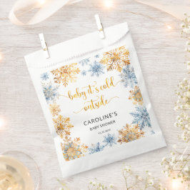 ゴールデン・スノーフレークベビー外は寒い フェイバーバッグ