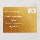 ゴールデン ダッフォディル 案内ポストカード (裏面)