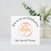 ゴールデン・ツリー・オブ・ライフ・エンド・オブ・トリートメント・パーティー 招待状 (スタンド正面)