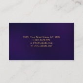 ゴールデン・ツリー・オブ・ライフ・サークル 名刺 (裏面)