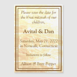 ゴールデン·トラディションズ·マグネティック·セーブ·ザ·デート·カード