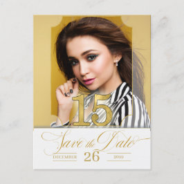 ゴールデン·ハウス·セーブ·ザ·デート·イングリッシュ·バージョン 案内ポストカード