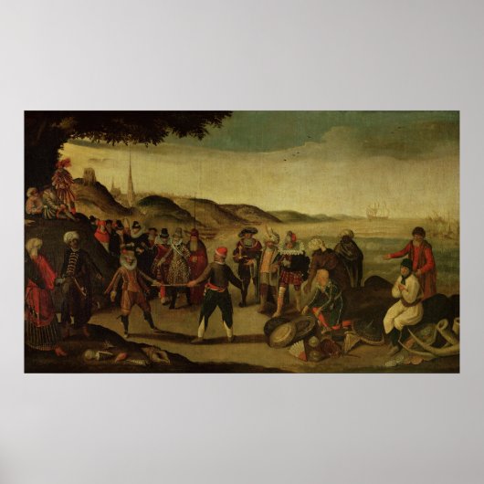 ゴールデン・バトンをめぐる争い ポスター (正面)