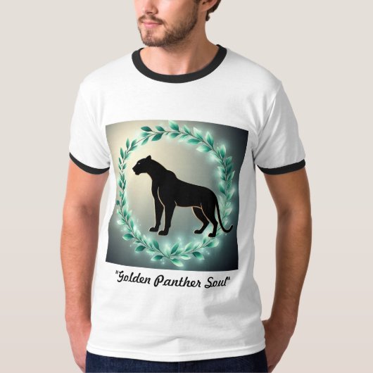 ゴールデン・パンサーの魂 Tシャツ (正面)