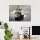 ゴールデン・ヒンド ポスター (ホームオフィス)