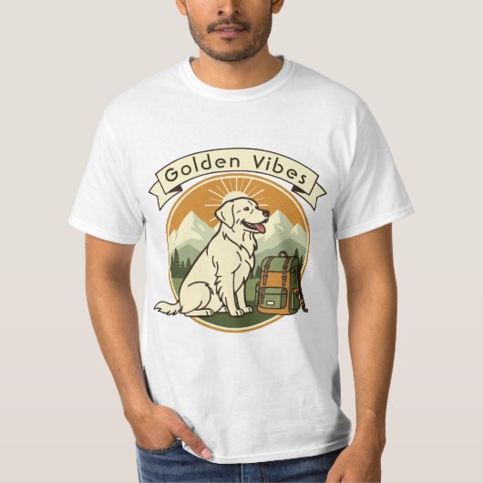 ゴールデン＋ビブラ Tシャツ (正面)