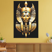 ゴールデン・ファラオinリーガル・ヘアドアート キャンバスプリント (インサイチュ (リビング))