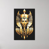 ゴールデン・ファラオinリーガル・ヘアドアート キャンバスプリント (正面)