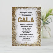 ゴールデン・フォーマル・コーポレート・ガラボール・パーティー・ファンドレイザー 招待状 (スタンド正面)