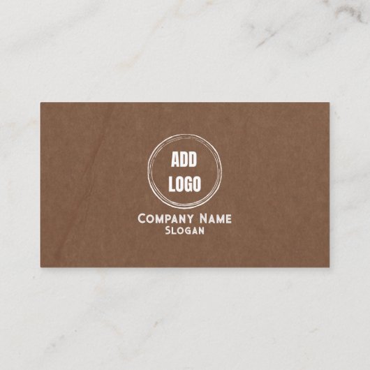 ゴールデン&ブラックプレーン名刺 名刺 (裏面)