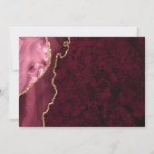 ゴールデン・ブルゴーニュRN看護学校卒業パーティー 招待状 (裏面)