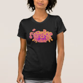 ゴールデン ブルーム ブーケ - 糸芸スタイル Tシャツ (正面)