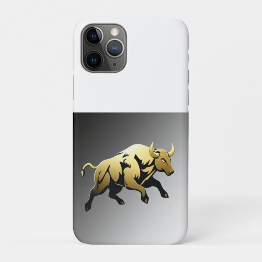 ゴールデン・ブル - 強さと繁栄の象徴 Case-Mate iPhoneケース (裏)