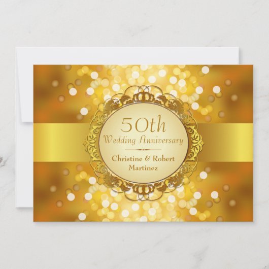 ゴールデン・ボケ 50周年パーティー 招待状 (正面)