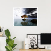 ゴールデン ポスター (ホームオフィス)