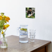 ゴールデン・ポーズ・ワールド最高のズ・レスキュー・ママの写真 箔ポスター (レイダウン (キッチン))