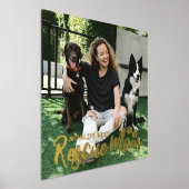 ゴールデン・ポーズ・ワールド最高のズ・レスキュー・ママの写真 箔ポスター (レイダウン)