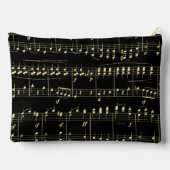 ゴールデン・ミュージック・オン・ブラック アクセサリーポーチ (裏面)