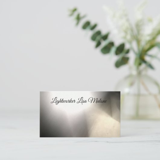 ゴールデン·ライトは神秘的なビジョンの名刺を渦巻く 名刺 (スタンド正面)