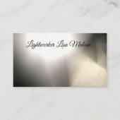 ゴールデン·ライトは神秘的なビジョンの名刺を渦巻く 名刺 (正面)