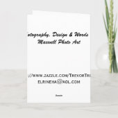 ゴールデン・リトリおもしろいーバー・クリスマス シーズンカード (裏面)