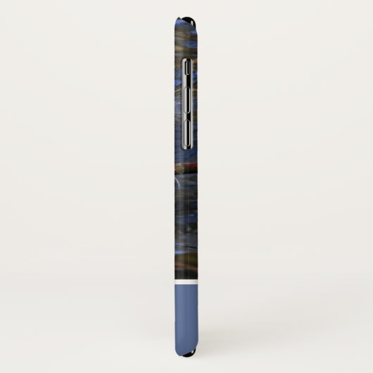 ゴールデン・リトリーバーのお母さんはあなたの犬の写真を加えます Case-Mate iPhoneケース (裏面/左)