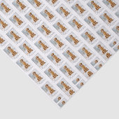 ゴールデン・リトリーバーのクリスマスのティッシュペーパー 薄葉紙 (詳細)