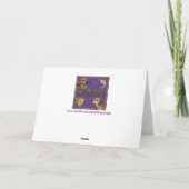 ゴールデン・リトリーバーのハロウィンのドラゴン カード (裏面)