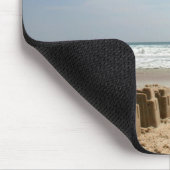 ゴールデン・リトリーバーのマウスパッドのSandcastles マウスパッド (コーナー)