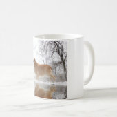 ゴールデン・リトリーバーのマグ コーヒーマグカップ (正面右)