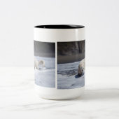 ゴールデン・リトリーバーのマグ ツートーンマグカップ (中央)