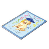 ゴールデン・リトリーバーの卒業生 ノートブック (左側)