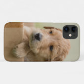 ゴールデン·リトリーバーの子犬が箱に入る Case-Mate iPhoneケース (裏面(横))