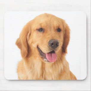 ゴールデン·リトリーバーの子犬の愛 マウスパッド