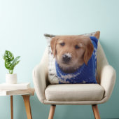 ゴールデン・リトリーバーの子犬 クッション (椅子)