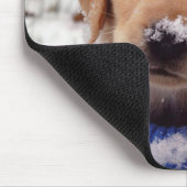 ゴールデン・リトリーバーの子犬 マウスパッド (コーナー)