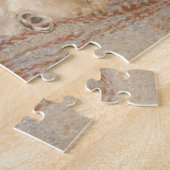 ゴールデン・リトリーバーの小犬のパズル ジグソーパズル (側面)