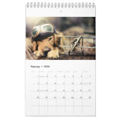 ゴールデン・リトリーバーの年次カレンダー2018年 カレンダー (2月 2026)