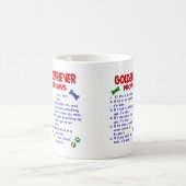 ゴールデン・リトリーバーの特性の法律2 コーヒーマグカップ (中央)