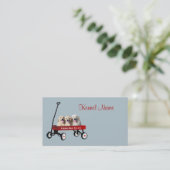 ゴールデン・リトリーバーの繁殖動物の名刺 名刺 (スタンド正面)