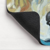 ゴールデン・リトリーバーの芸術のマウスパッド マウスパッド (コーナー)