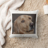 ゴールデン・リトリーバーの装飾用クッション クッション (ブランケット)