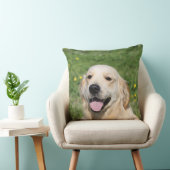 ゴールデン・リトリーバーのHeadshot 1 クッション (椅子)
