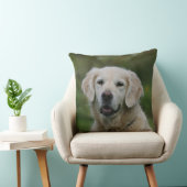 ゴールデン・リトリーバーのHeadshot 2 クッション (椅子)